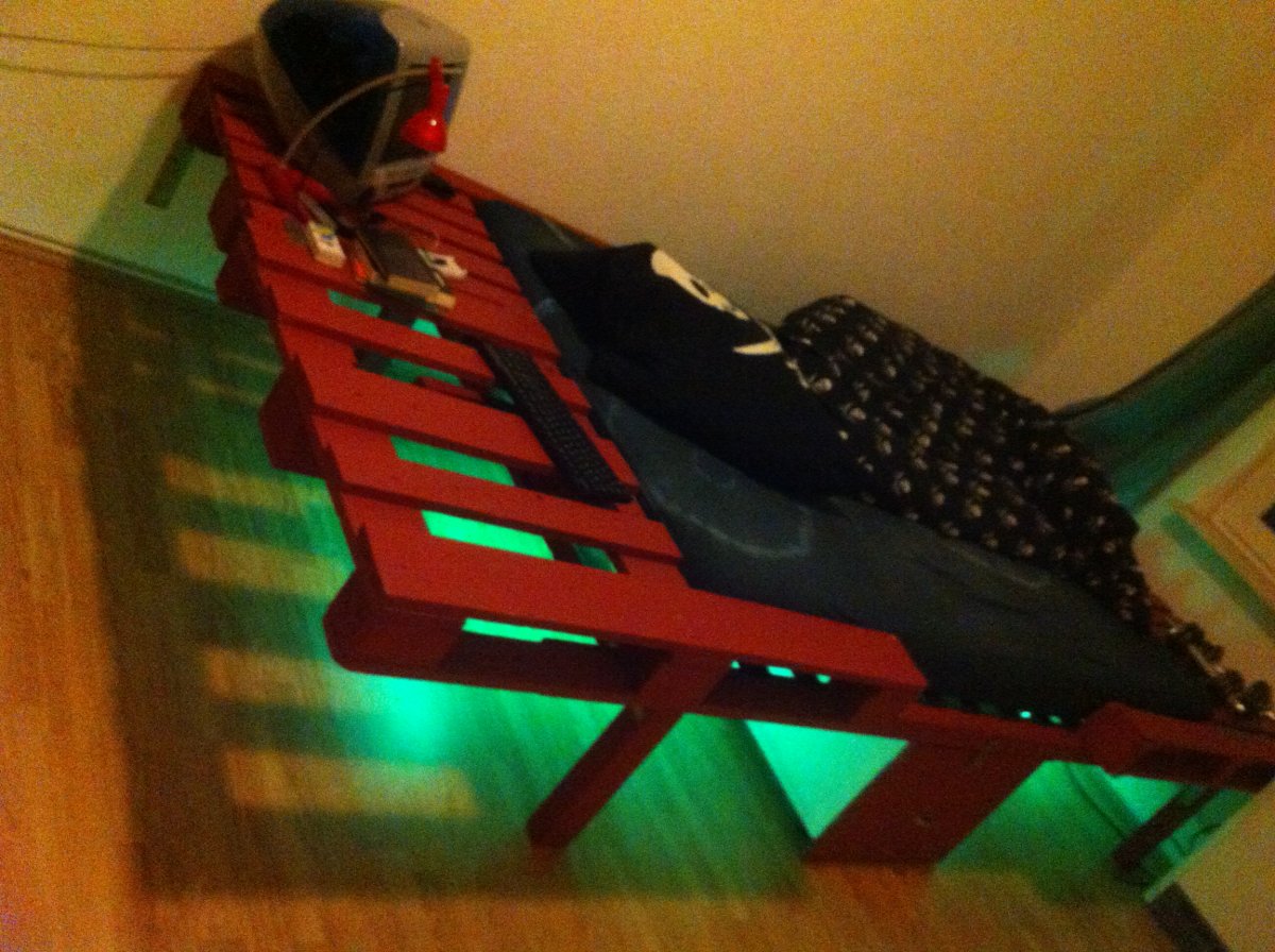 Palettenbett bauen – sehremini