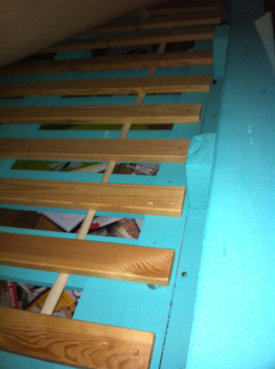 Bett aus europaletten, einfache variante palettenbett und ...