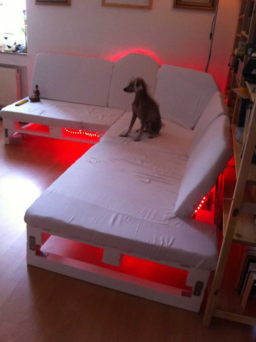Palettensofa selberbauen, teil 3 polstern und endmontage ...