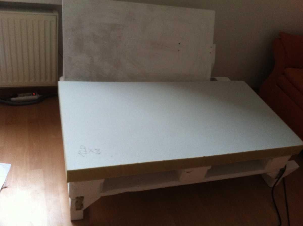 Palettensofa selberbauen, teil 3 polstern und endmontage ...